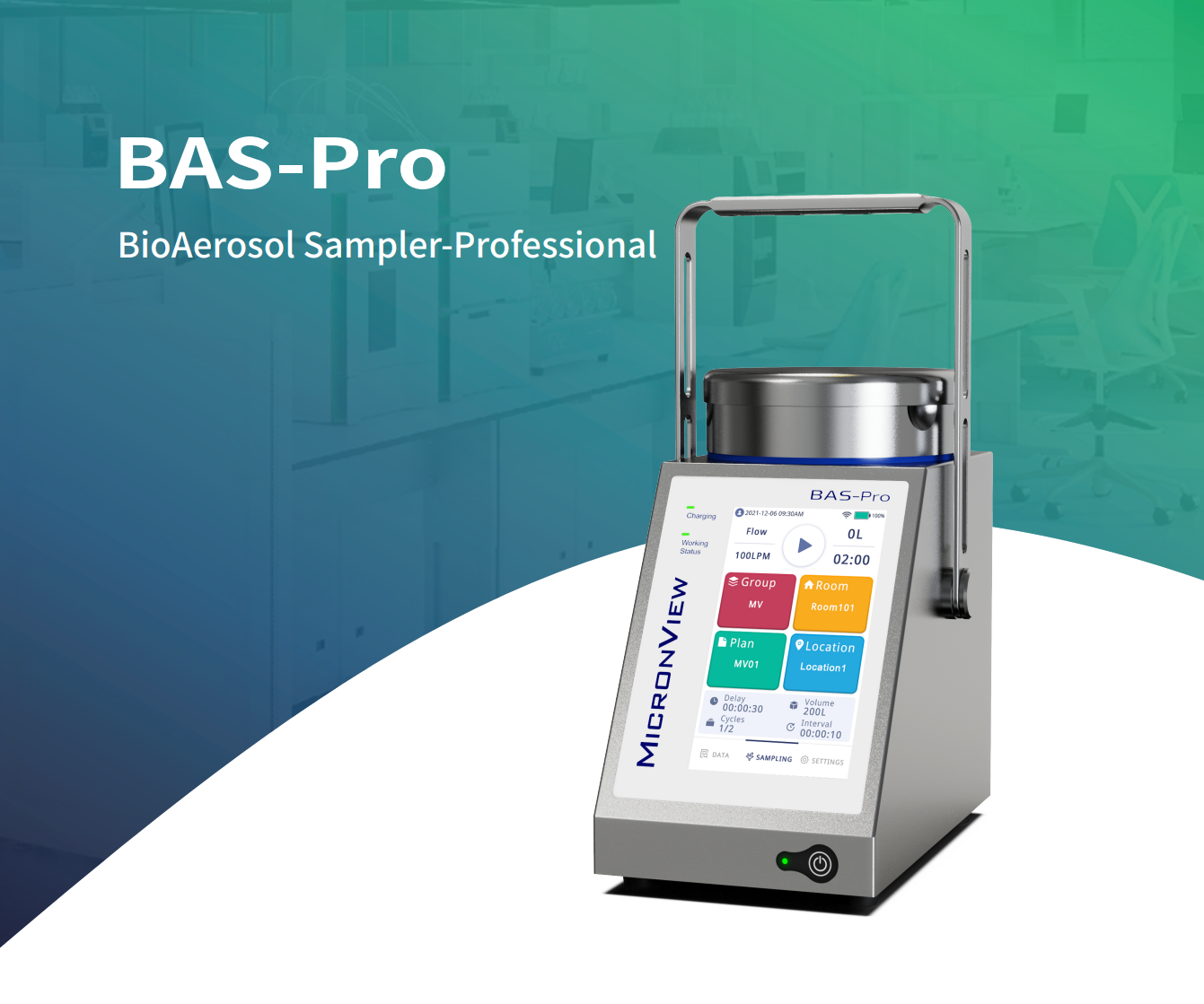 MicronView’s BAS Pro: Next Generation BioAerosol Sampling