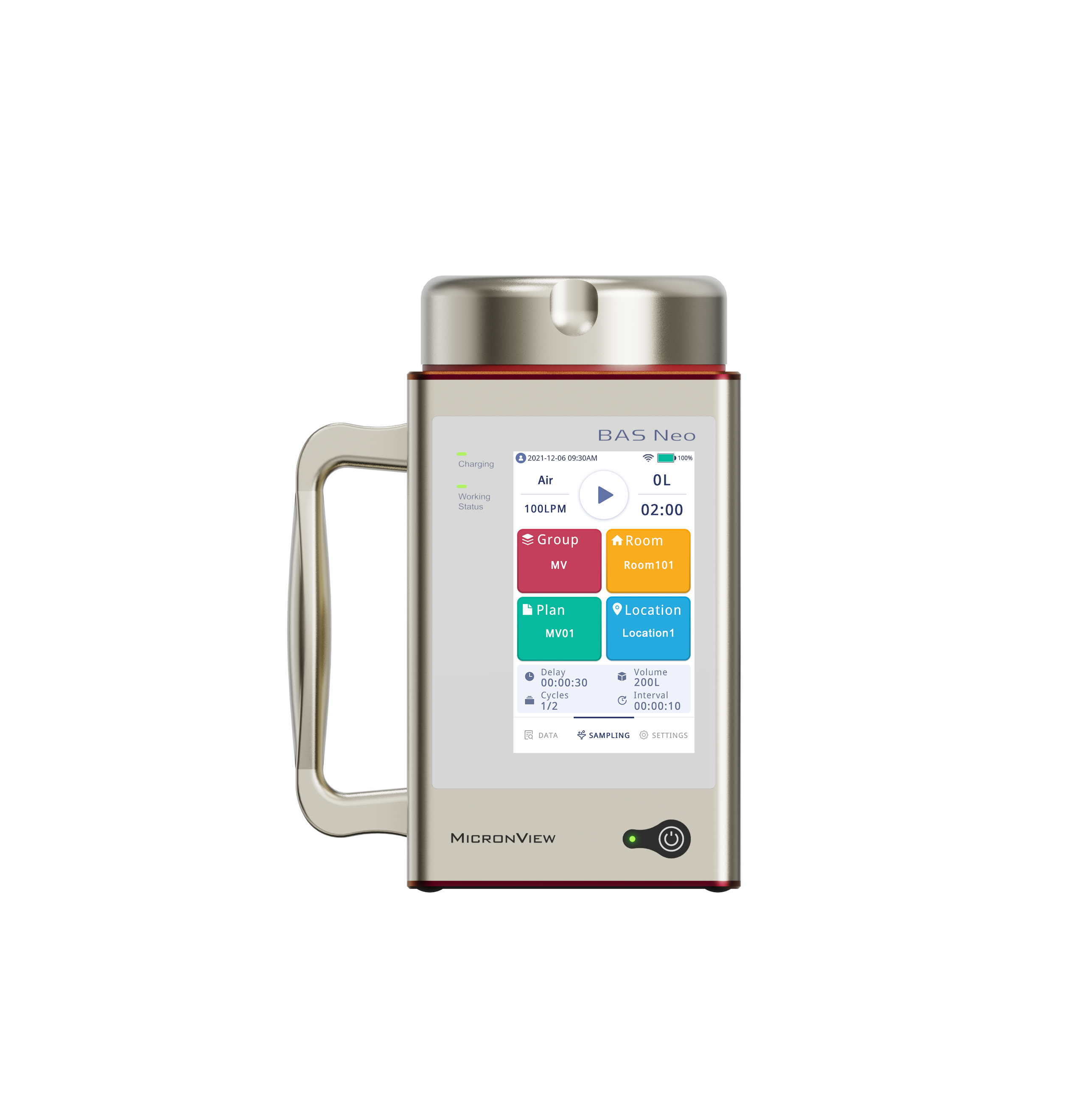 Échantillonneur de bioaérosols Neo