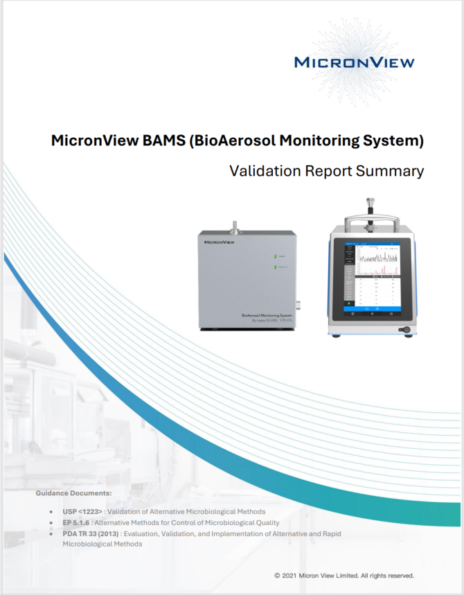 Résumé du rapport MicronView BAMS USP 1223