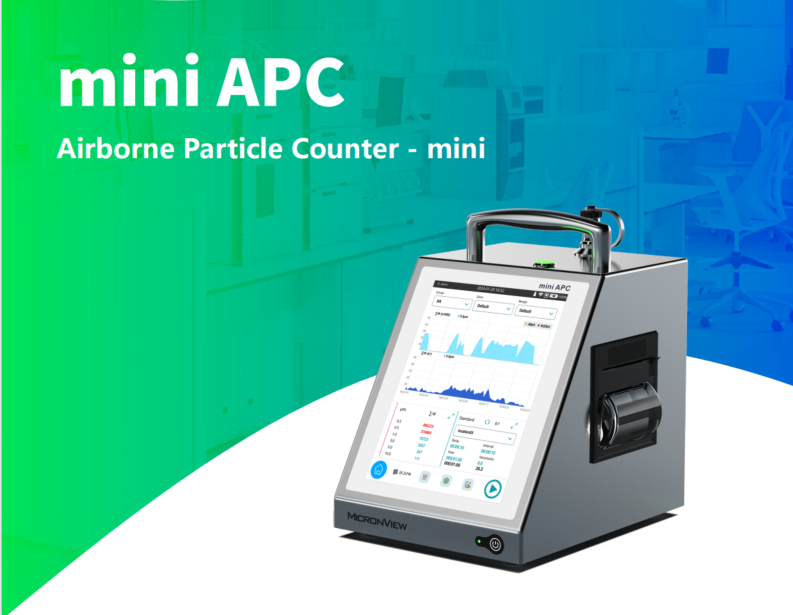 MicronView’s mini APC: Advanced Technology for Portable and Precise Particle Counting