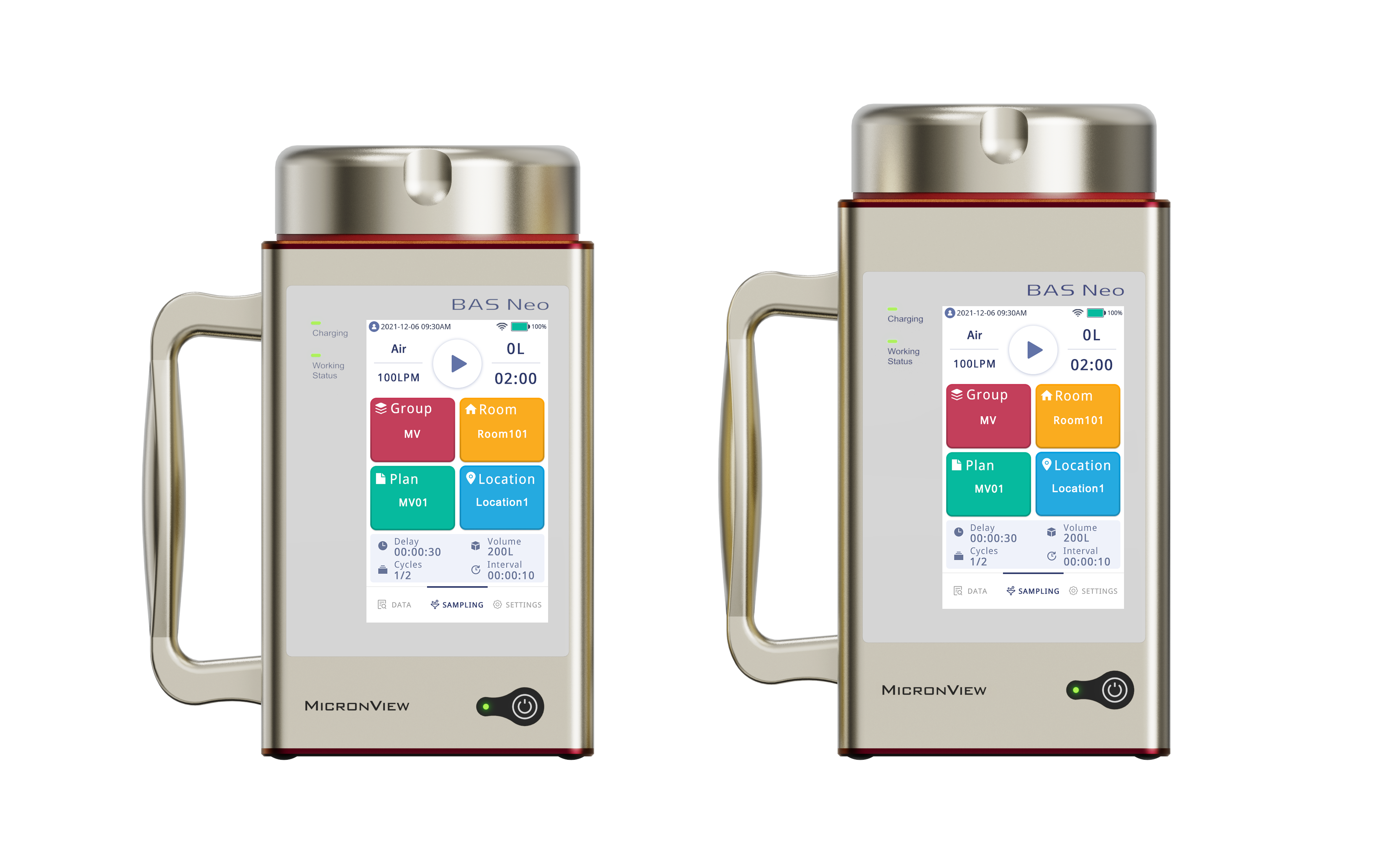 Échantillonneur de bioaérosols Neo