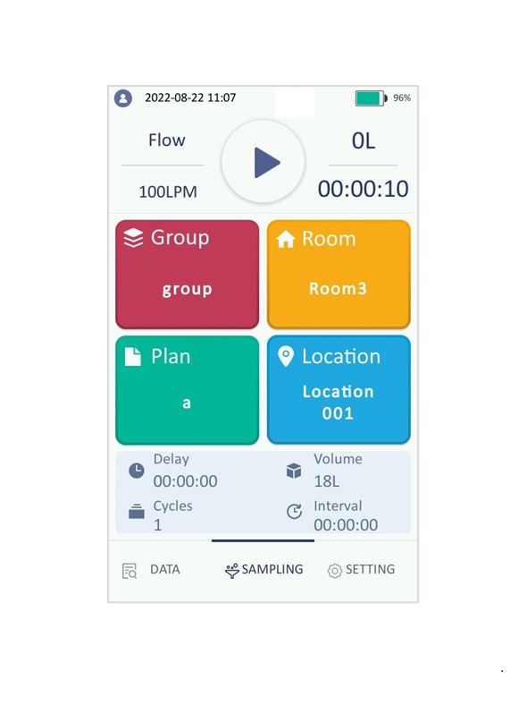Échantillonneur de bioaérosols Neo (C320/C320F)